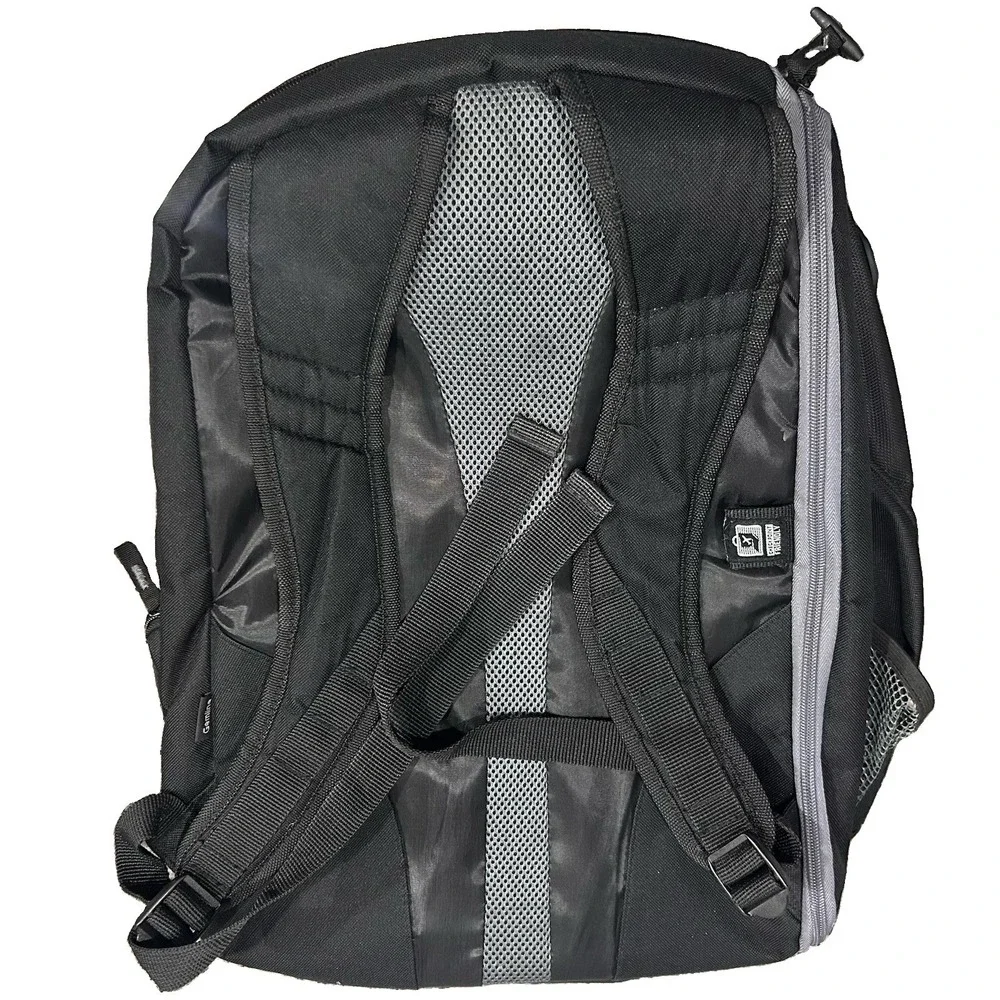 HP  Laptop  Pouch Carrying Backpack Travel Work Black Grey TSA Friendly